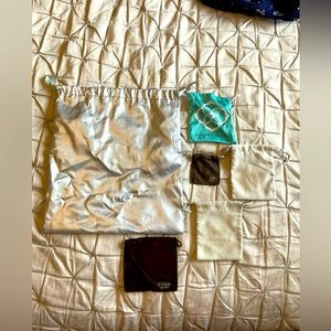 Coach, Athleta, Kendra Scott dust bags